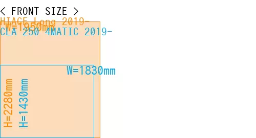#HIACE Long 2019- + CLA 250 4MATIC 2019-